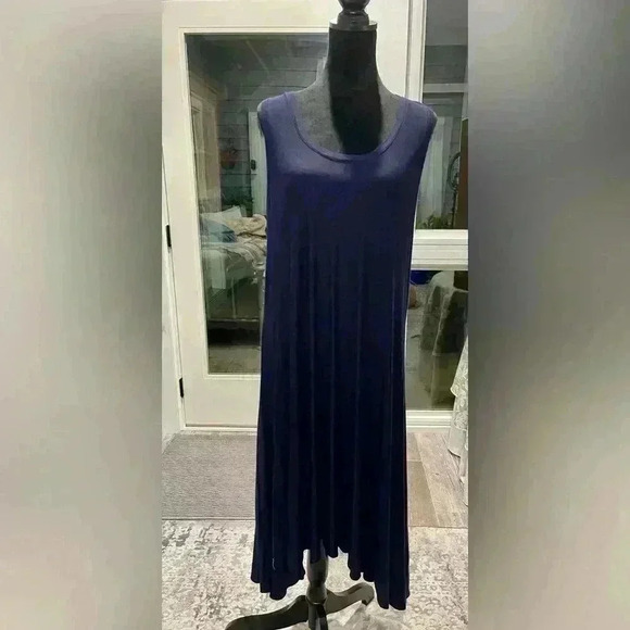 Plilosophy navy blue sleeveless women’s dress size 2X in New the condition. - Picture 1 of 4